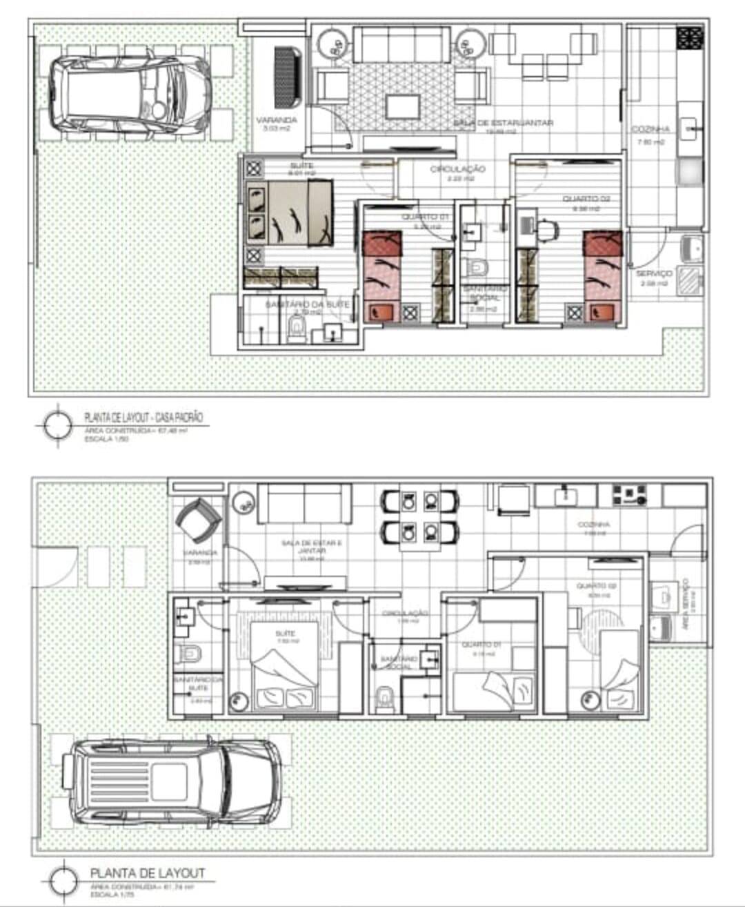 Casa, 3 quartos, 69 m² - Foto 16