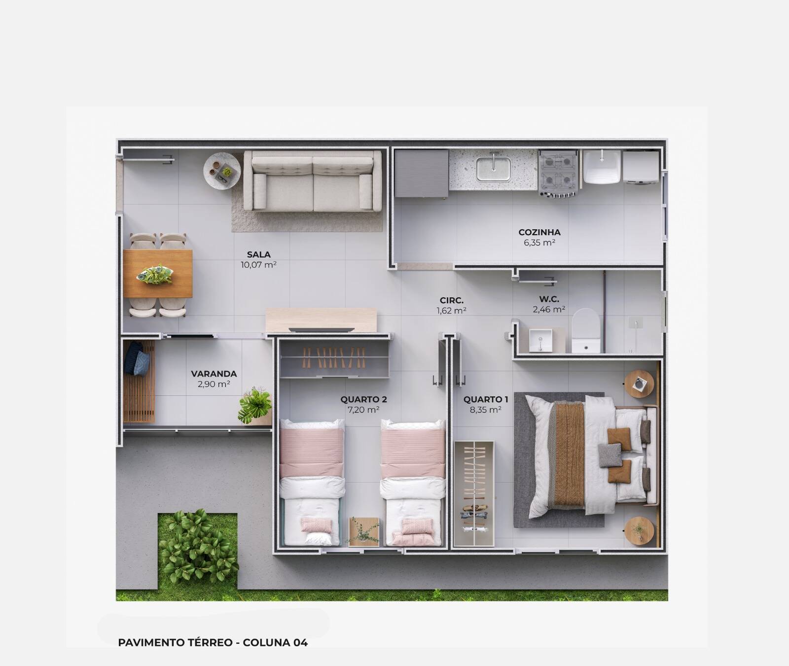 Apartamento à venda com 2 quartos, 46m² - Foto 16