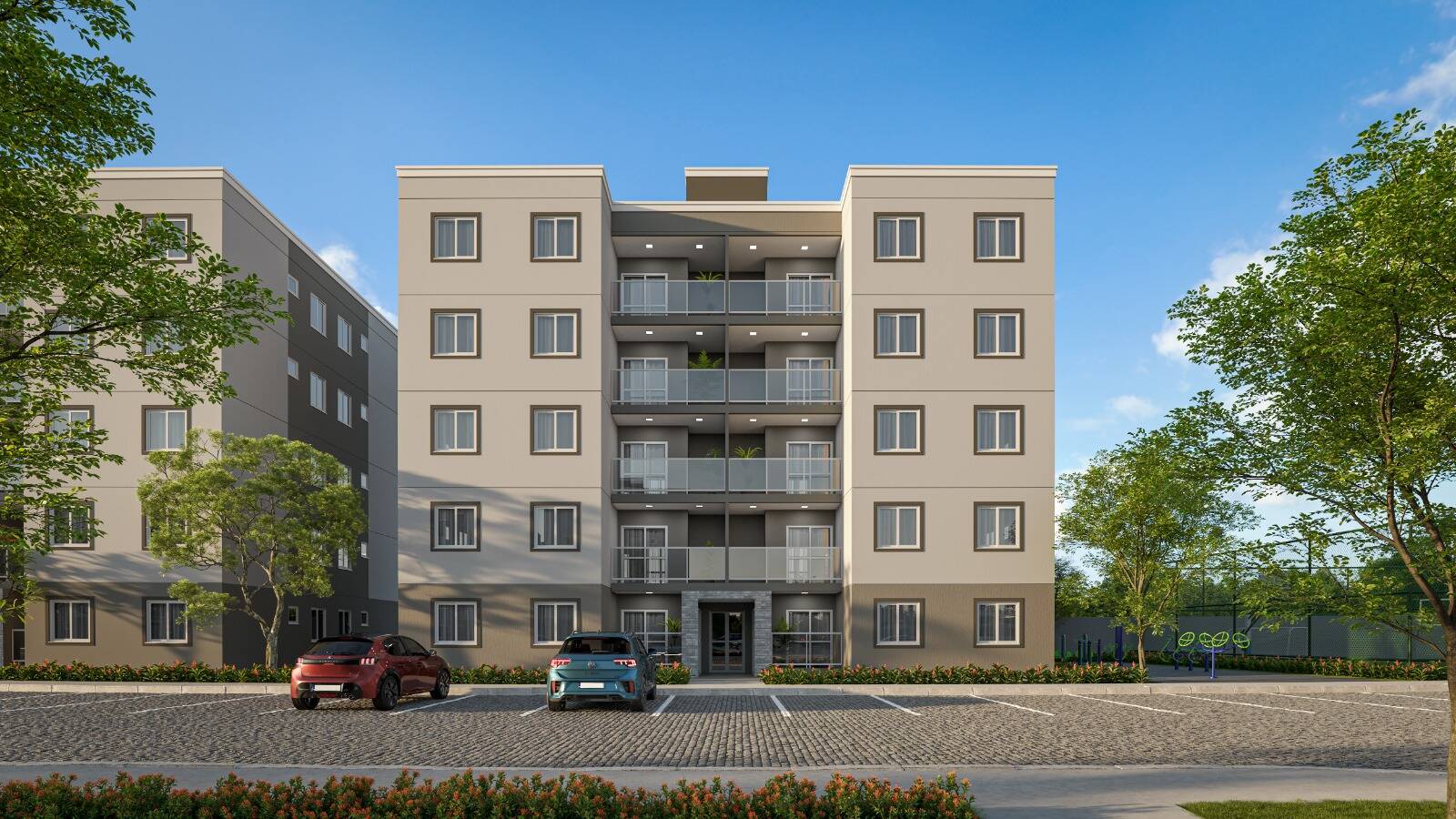 Apartamento à venda com 2 quartos, 46m² - Foto 2