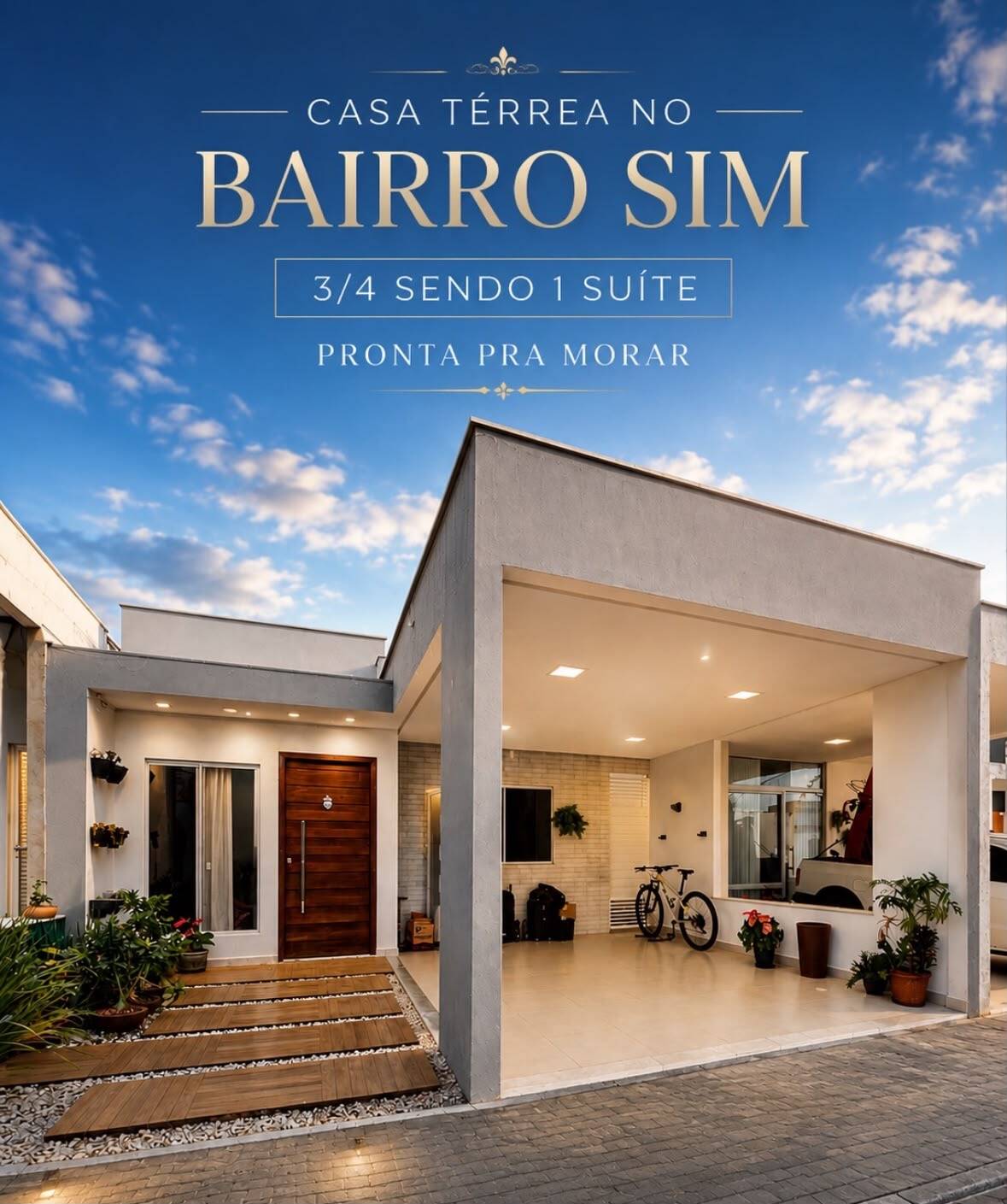 Casa, 3 quartos - Foto 1