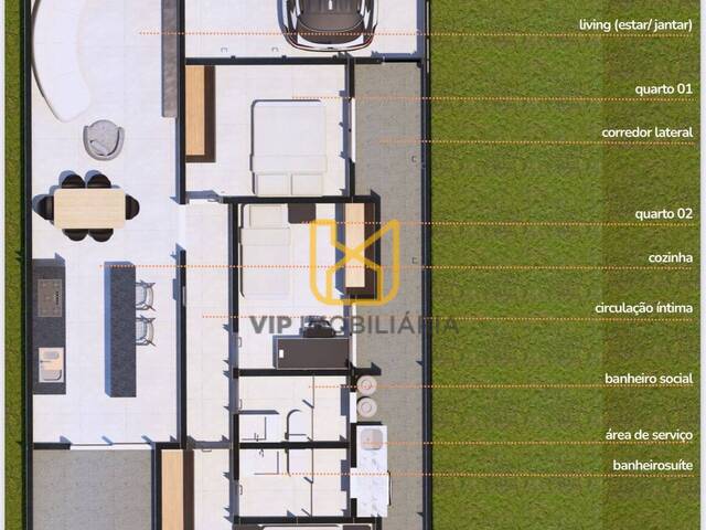 #3846 - Casa para Venda em Feira de Santana - BA - 2